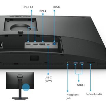 BenQ: PhotoVue SW272Q - 27 inch 1440p HDR Monitor | Alan Photo